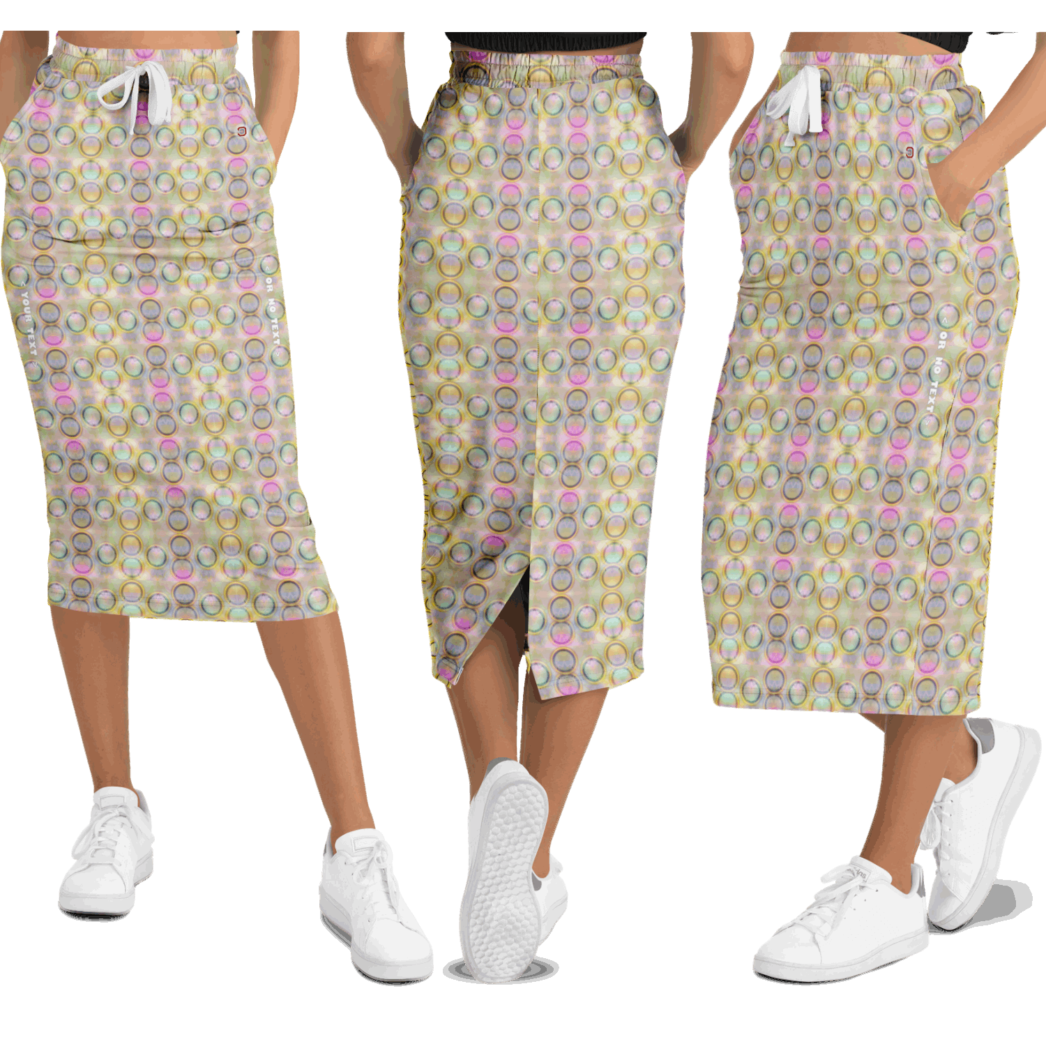  Just Being You, Your Way!-Loungewear for Divas | Rock the sporty chic look with this amazing skirt in great all-over-printed colors-Casual skirt - AOP - 4R P0P1