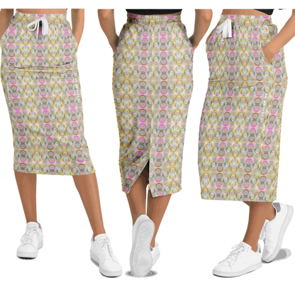  Just Being You, Your Way!-Loungewear for Divas | Rock the sporty chic look with this amazing skirt in great all-over-printed colors-Casual skirt - AOP - 4R P0P1