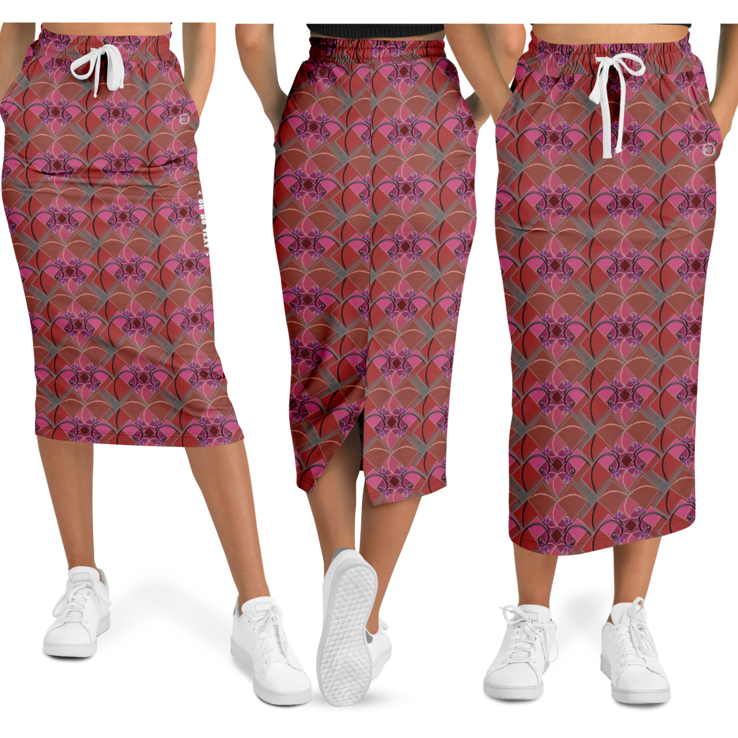  Just Being You, Your Way!-Loungewear for Divas | Rock the sporty chic look with this amazing skirt in great all-over-printed colors-Casual skirt - AOP - GM P0P1