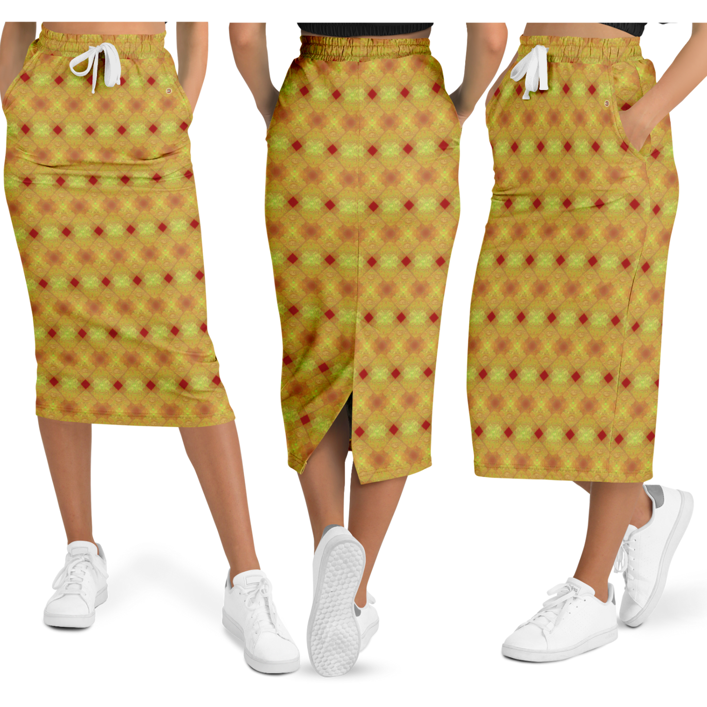  Just Being You, Your Way!-Loungewear for Divas | Rock the sporty chic look with this amazing skirt in great all-over-printed colors-Casual skirt - AOP - CC P0P1