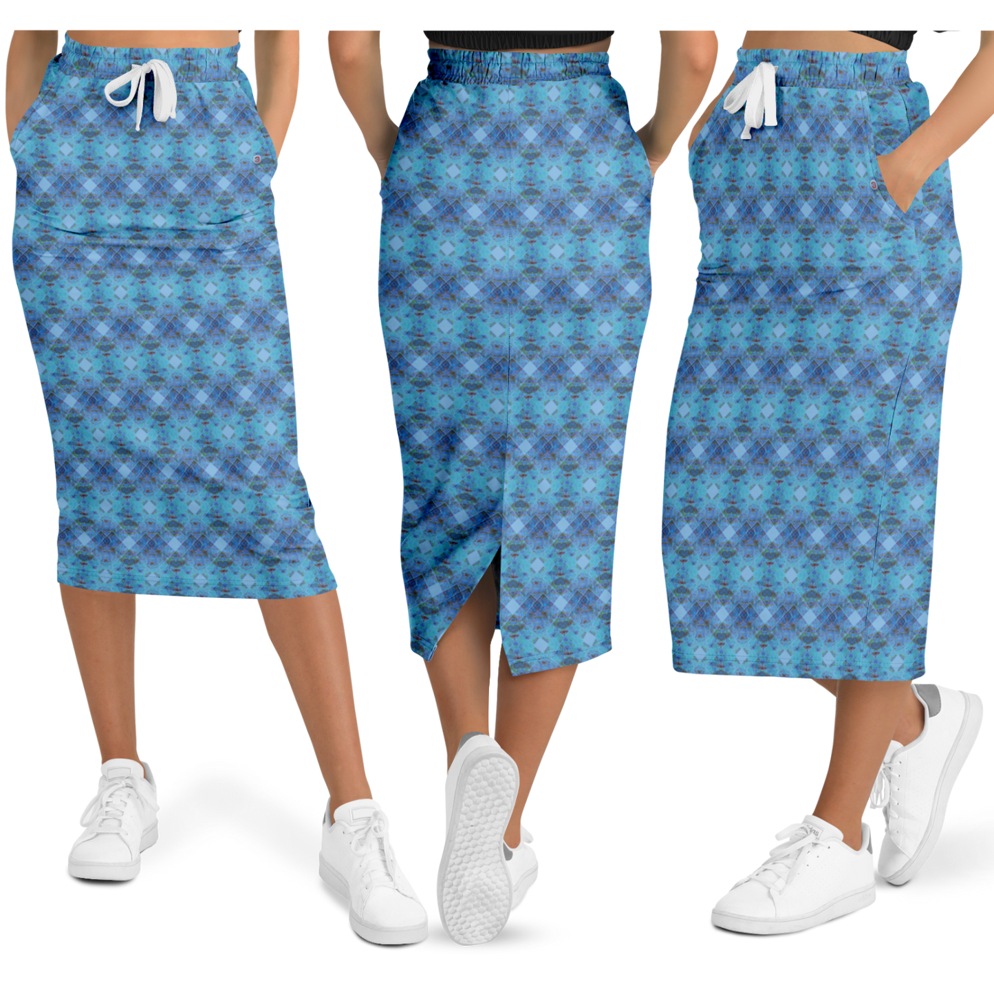  Just Being You, Your Way!-Loungewear for Divas | Rock the sporty chic look with this amazing skirt in great all-over-printed colors-Casual skirt - AOP - CC P0P1