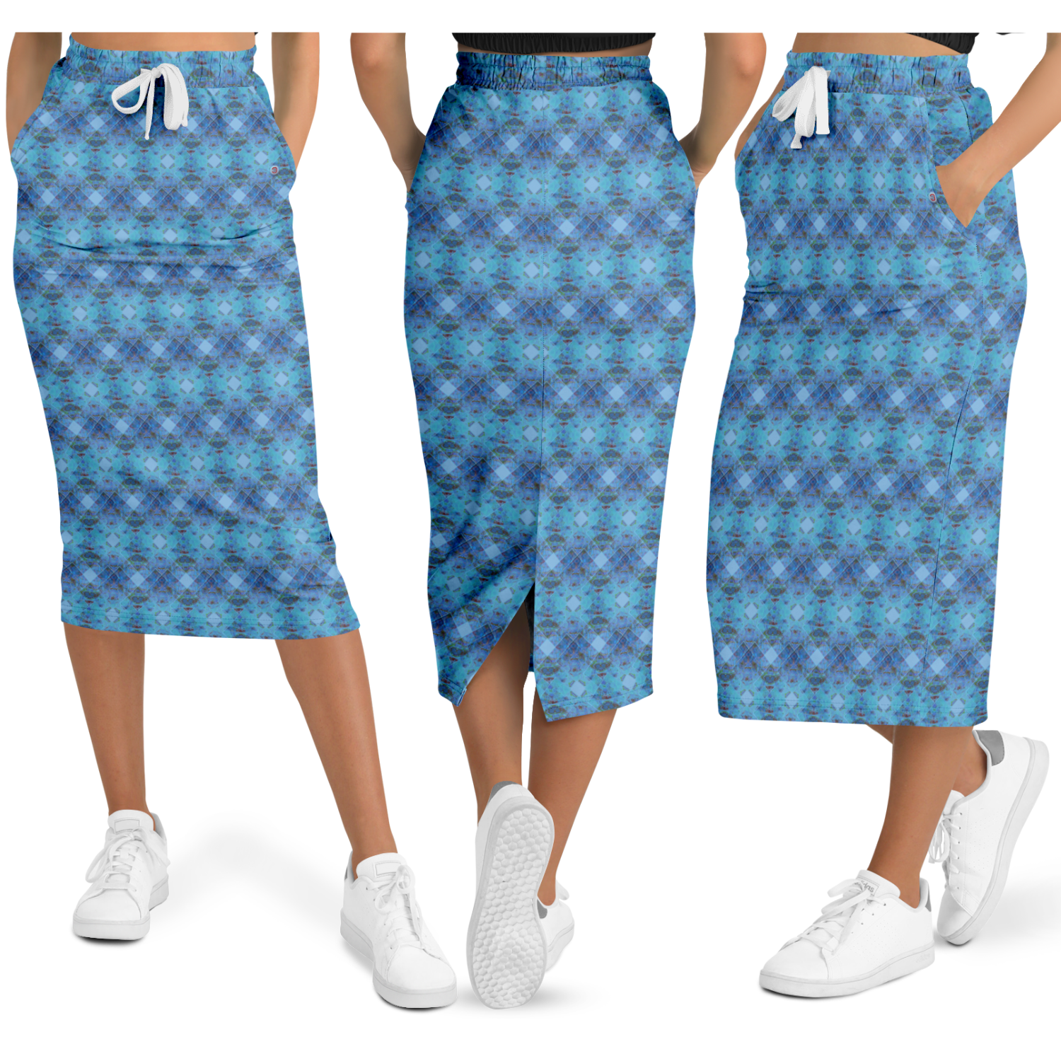  Just Being You, Your Way!-Loungewear for Divas | Rock the sporty chic look with this amazing skirt in great all-over-printed colors-Casual skirt - AOP - CC P0P1