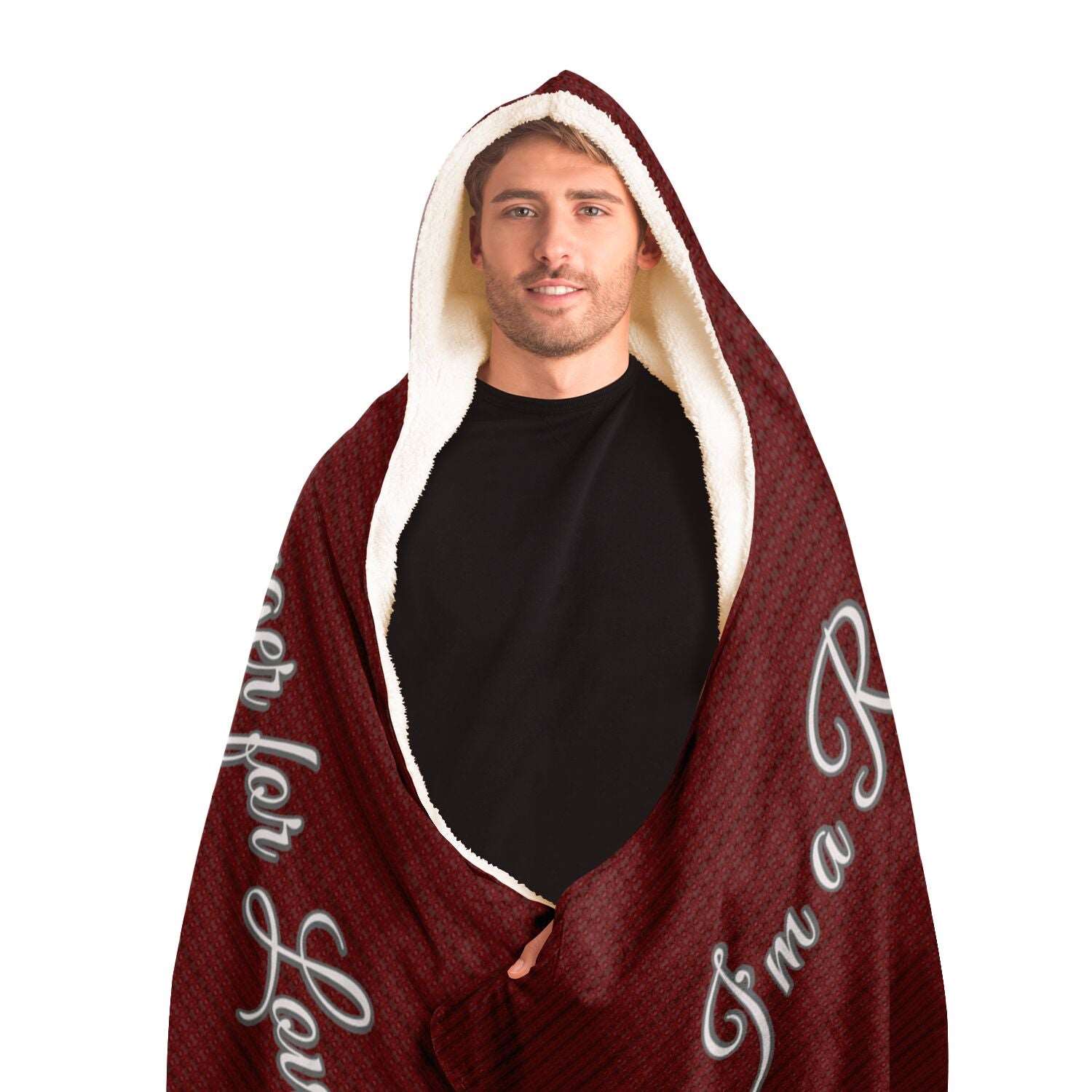  Just Being You, Your Way!-Loungewear for Dudes | Customizable, warm enough for any adventure and in a great range of colors-HOODED BLANKET - AOP - MIX P0P1P2P3