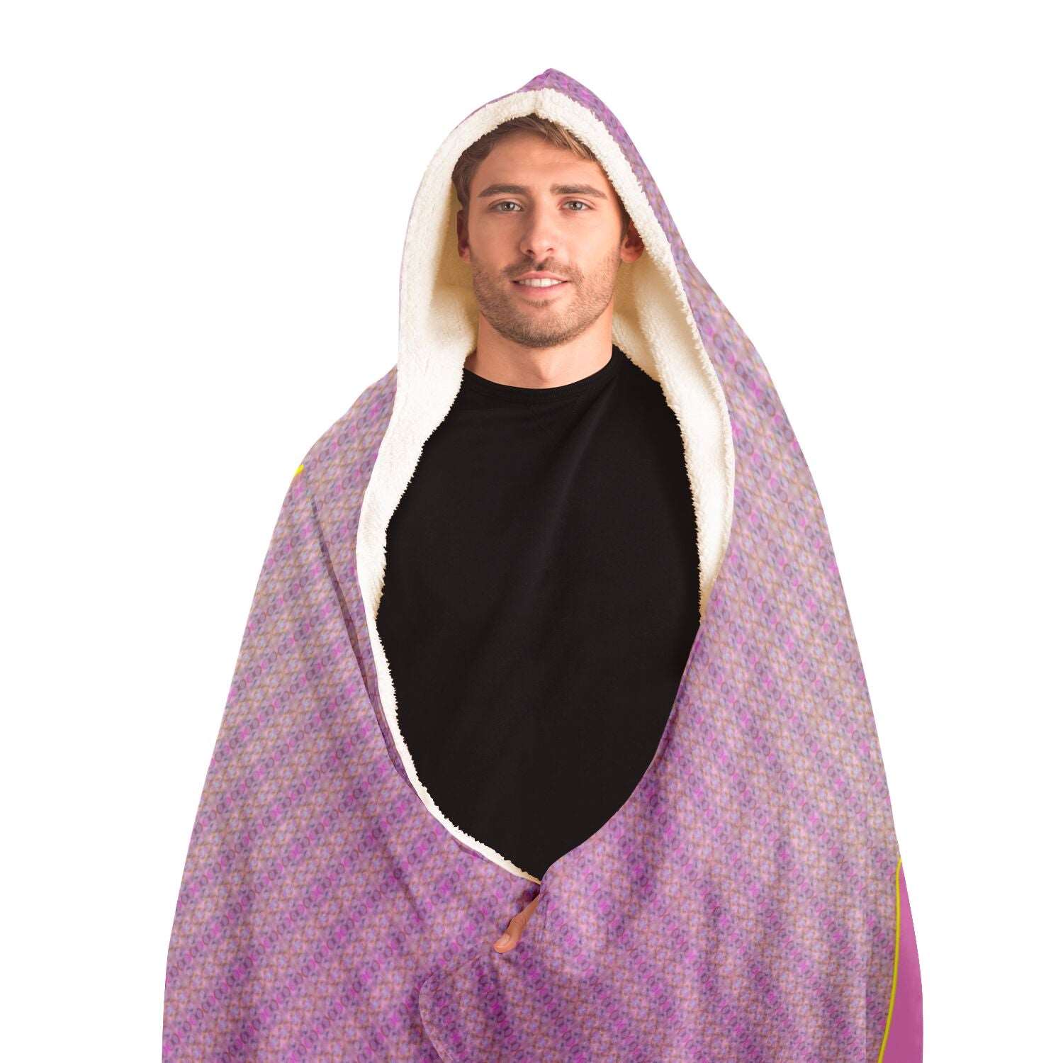  Just Being You, Your Way!-Loungewear for Dudes | Customizable, warm enough for any adventure and in a great range of colors-HOODED BLANKET - AOP - MIX P0P1P2P3