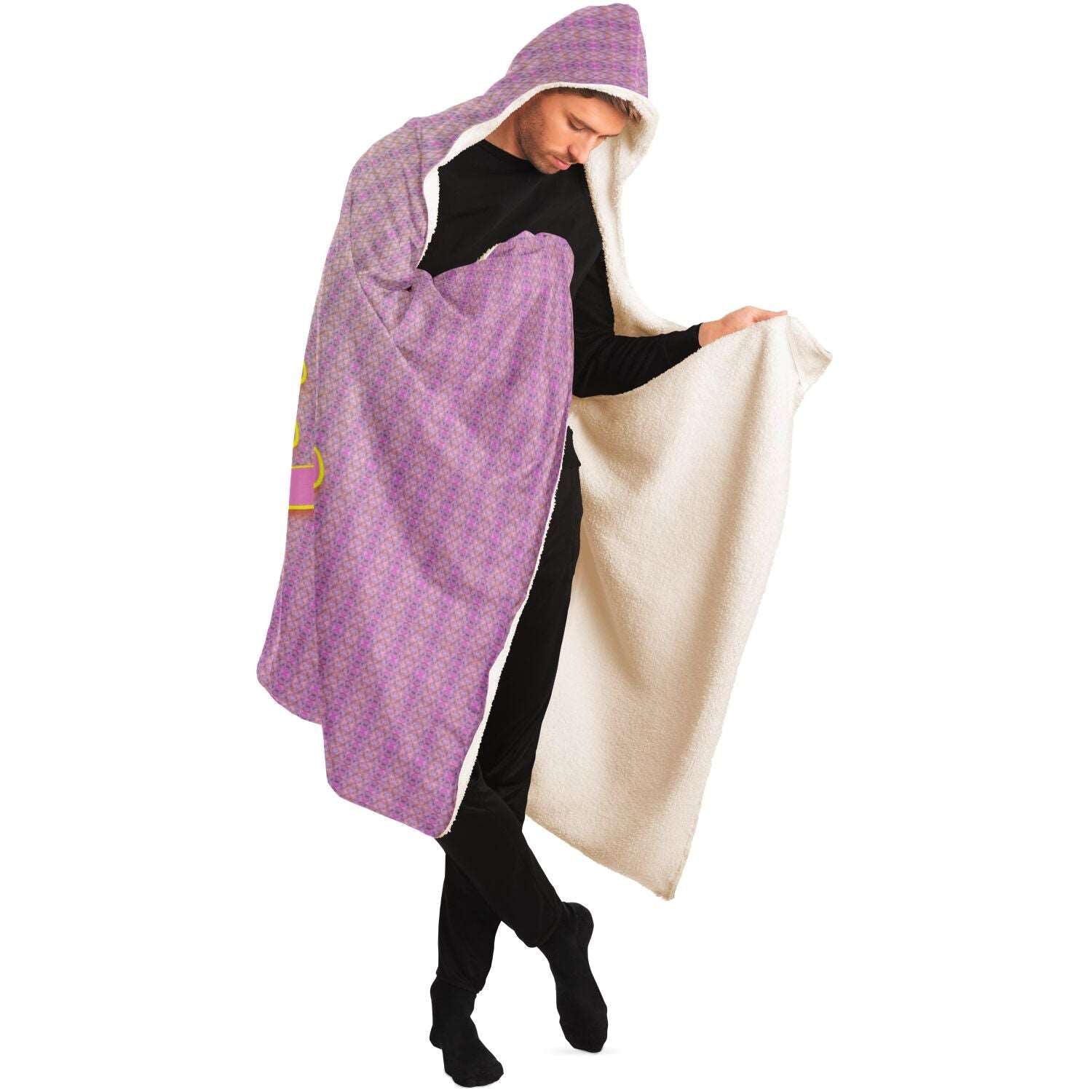  Just Being You, Your Way!-Loungewear for Dudes | Customizable, warm enough for any adventure and in a great range of colors-HOODED BLANKET - AOP - MIX P0P1P2P3