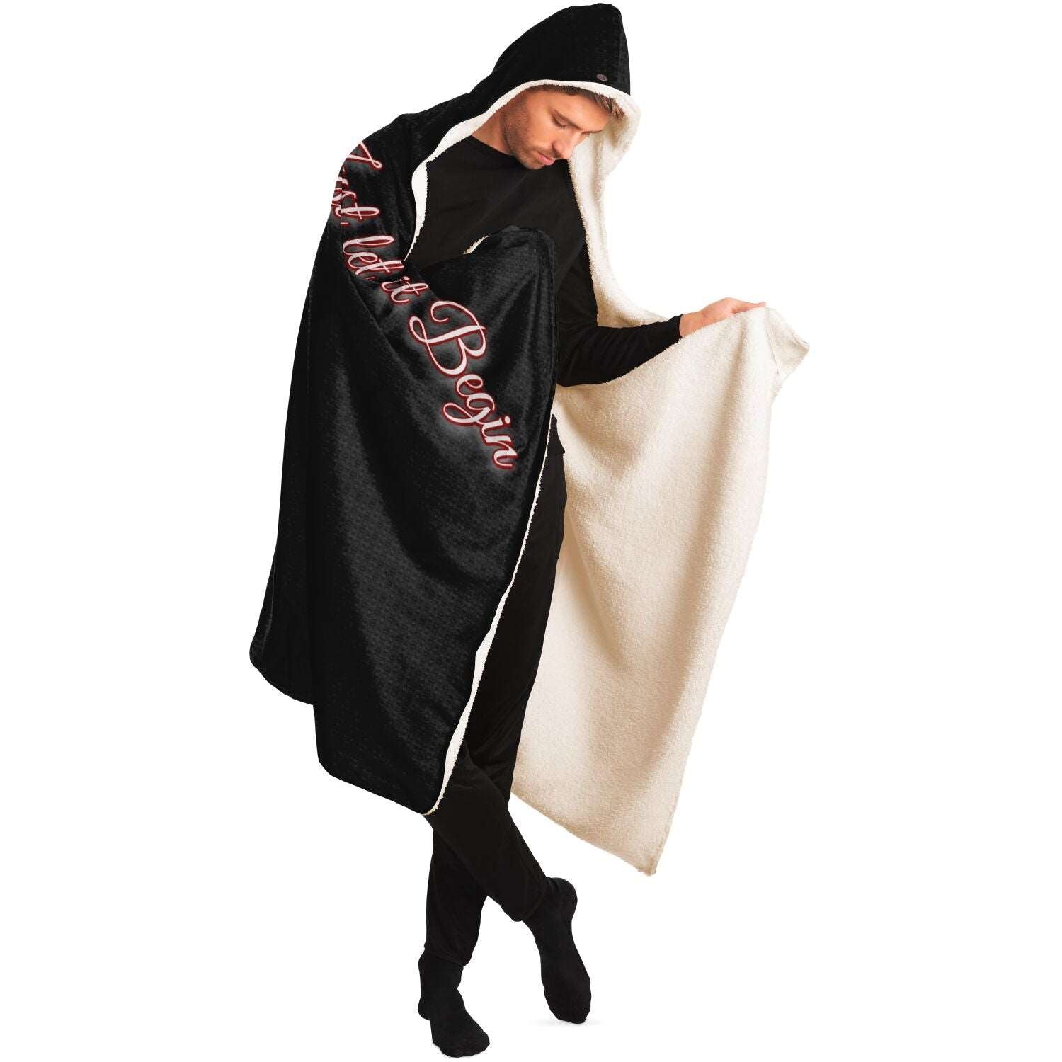  Just Being You, Your Way!-Loungewear for Dudes | Customizable, warm enough for any adventure and in a great range of colors-HOODED BLANKET - AOP - MIX P0P1P2P3