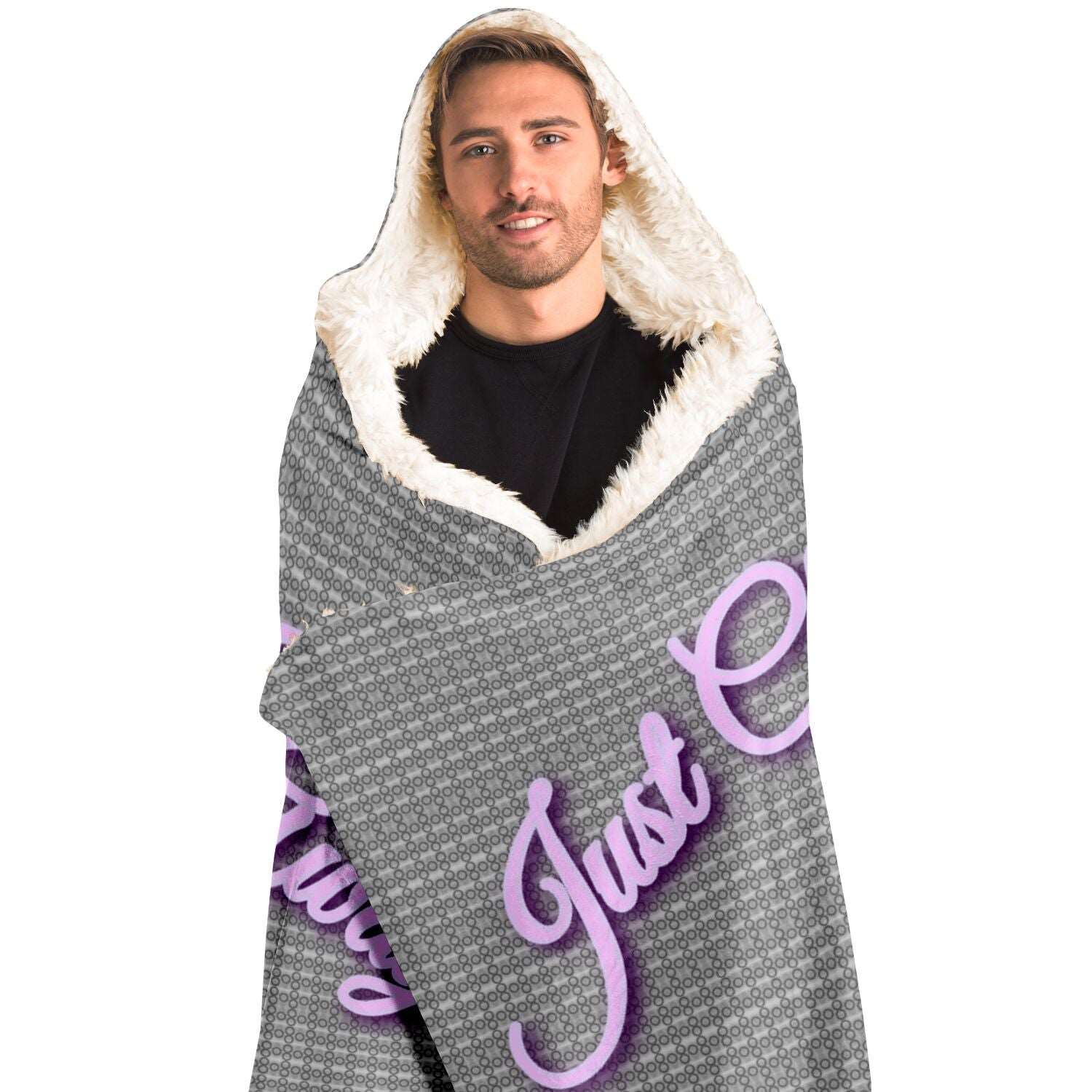  Just Being You, Your Way!-Loungewear for Dudes | Customizable, warm enough for any adventure and in a great range of colors-HOODED BLANKET - AOP - MIX P0P1P2P3