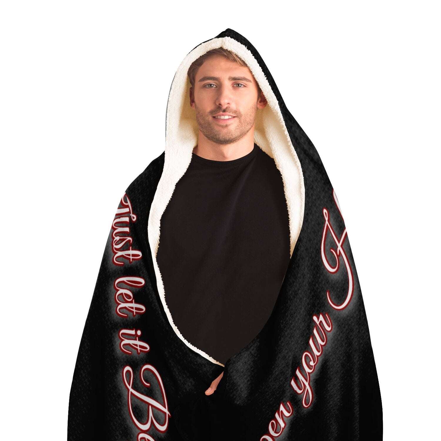  Just Being You, Your Way!-Loungewear for Dudes | Customizable, warm enough for any adventure and in a great range of colors-HOODED BLANKET - AOP - MIX P0P1P2P3