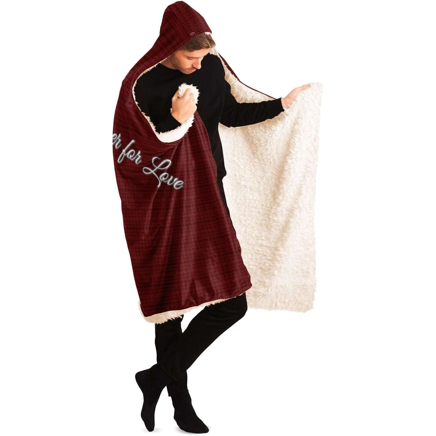  Just Being You, Your Way!-Loungewear for Dudes | Customizable, warm enough for any adventure and in a great range of colors-HOODED BLANKET - AOP - MIX P0P1P2P3