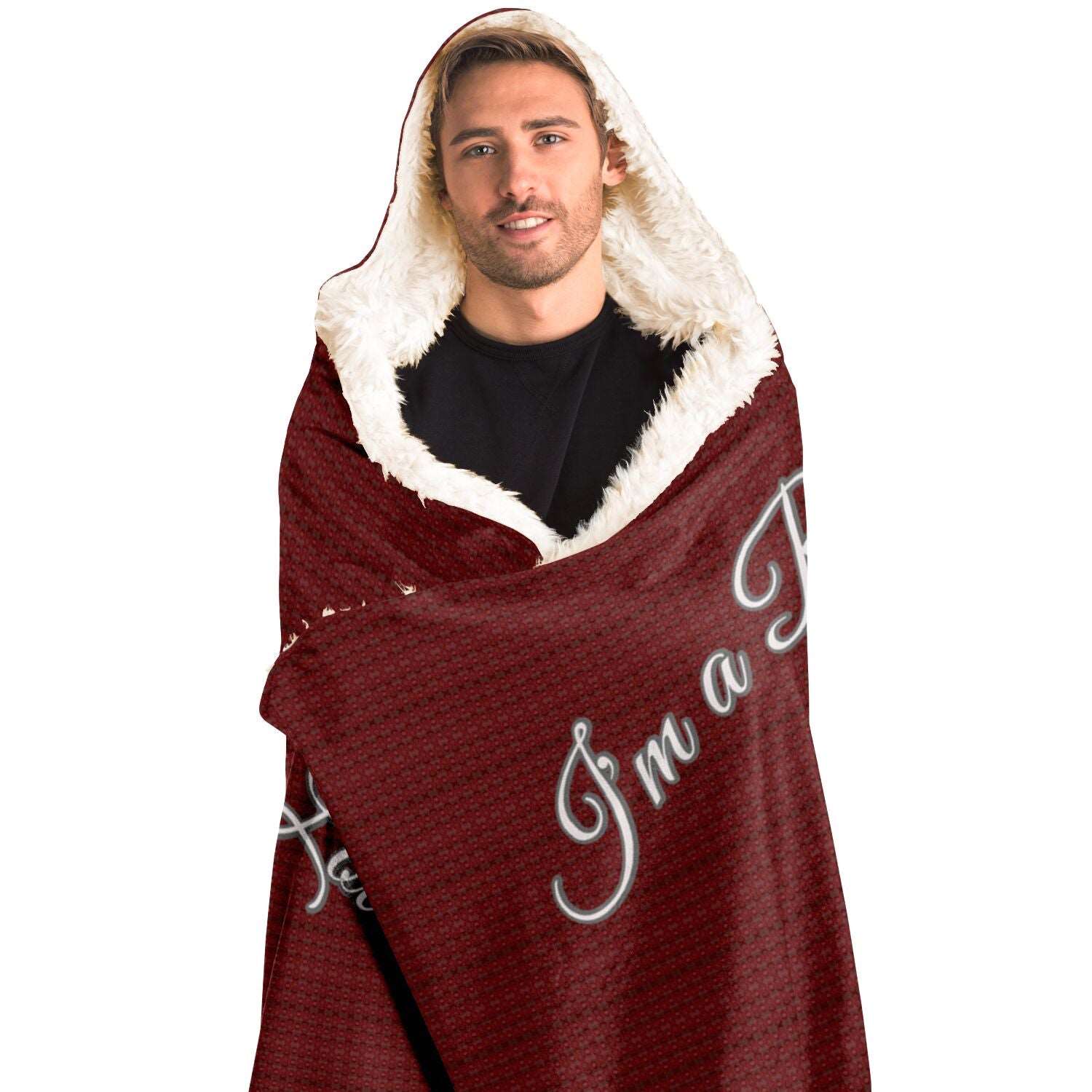  Just Being You, Your Way!-Loungewear for Dudes | Customizable, warm enough for any adventure and in a great range of colors-HOODED BLANKET - AOP - MIX P0P1P2P3