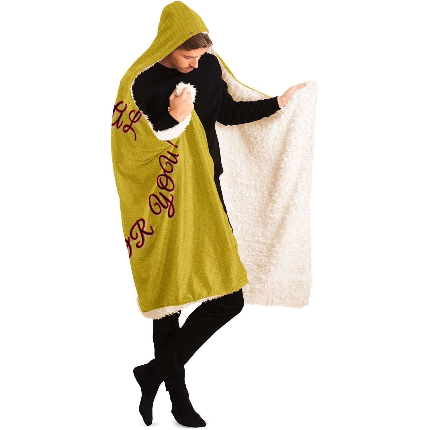  Just Being You, Your Way!-Loungewear for Dudes | Customizable, warm enough for any adventure and in a great range of colors-HOODED BLANKET - AOP - MIX P0P1P2P3