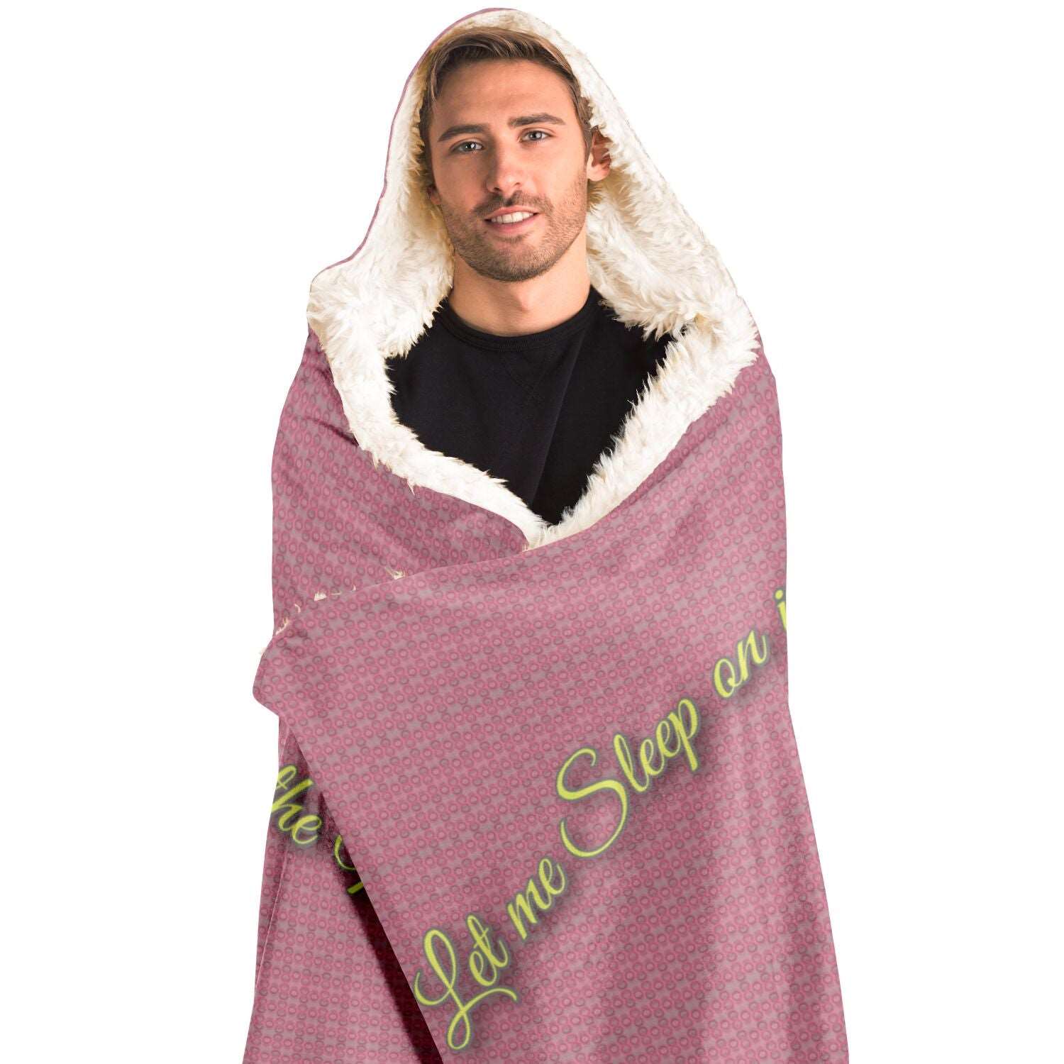  Just Being You, Your Way!-Loungewear for Dudes | Customizable, warm enough for any adventure and in a great range of colors-HOODED BLANKET - AOP - MIX P0P1P2P3