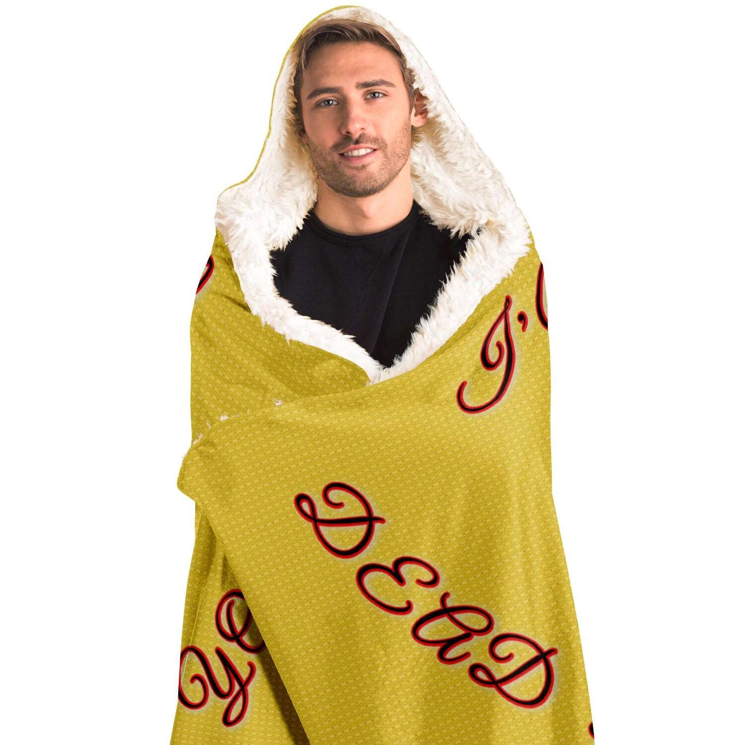  Just Being You, Your Way!-Loungewear for Dudes | Customizable, warm enough for any adventure and in a great range of colors-HOODED BLANKET - AOP - MIX P0P1P2P3