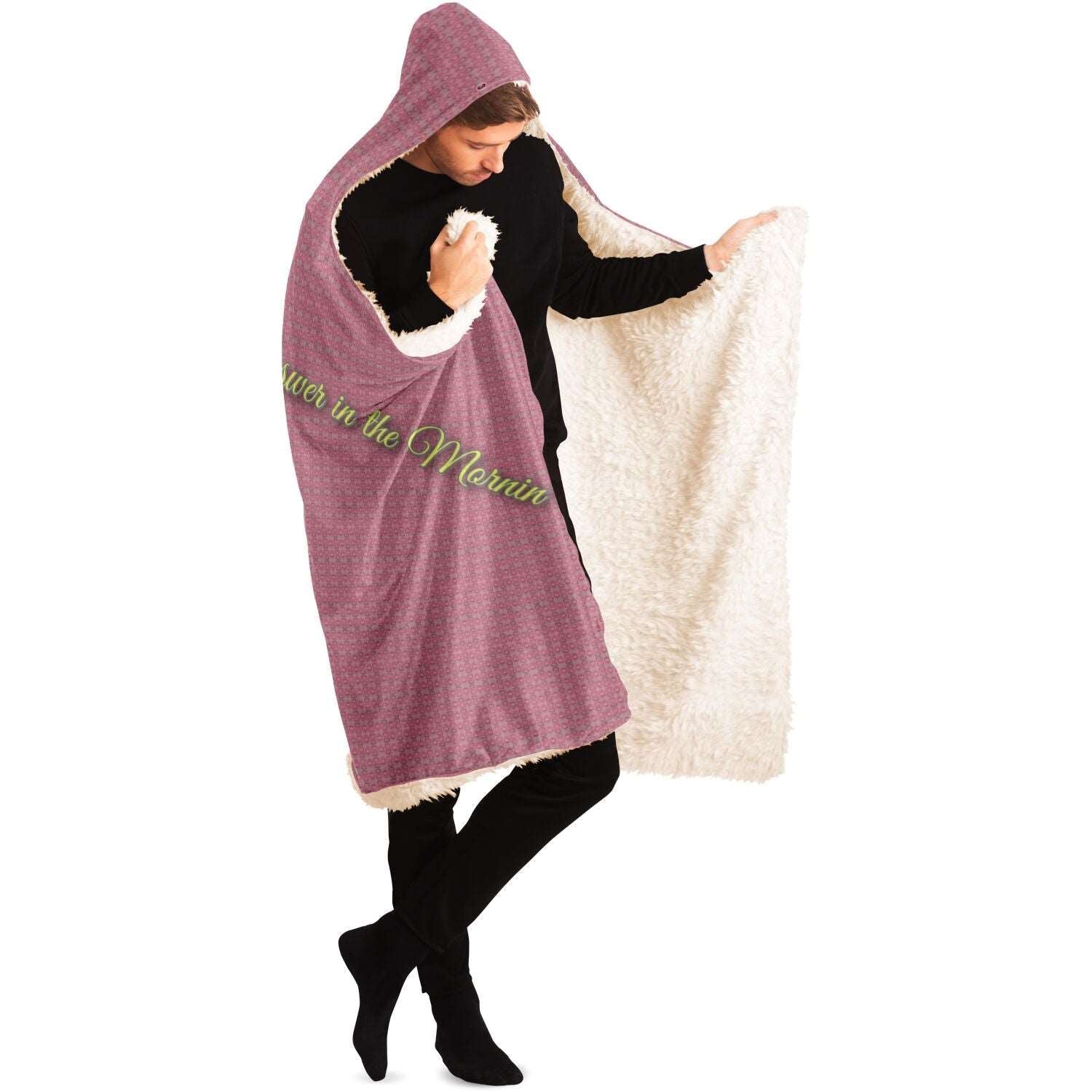  Just Being You, Your Way!-Loungewear for Dudes | Customizable, warm enough for any adventure and in a great range of colors-HOODED BLANKET - AOP - MIX P0P1P2P3