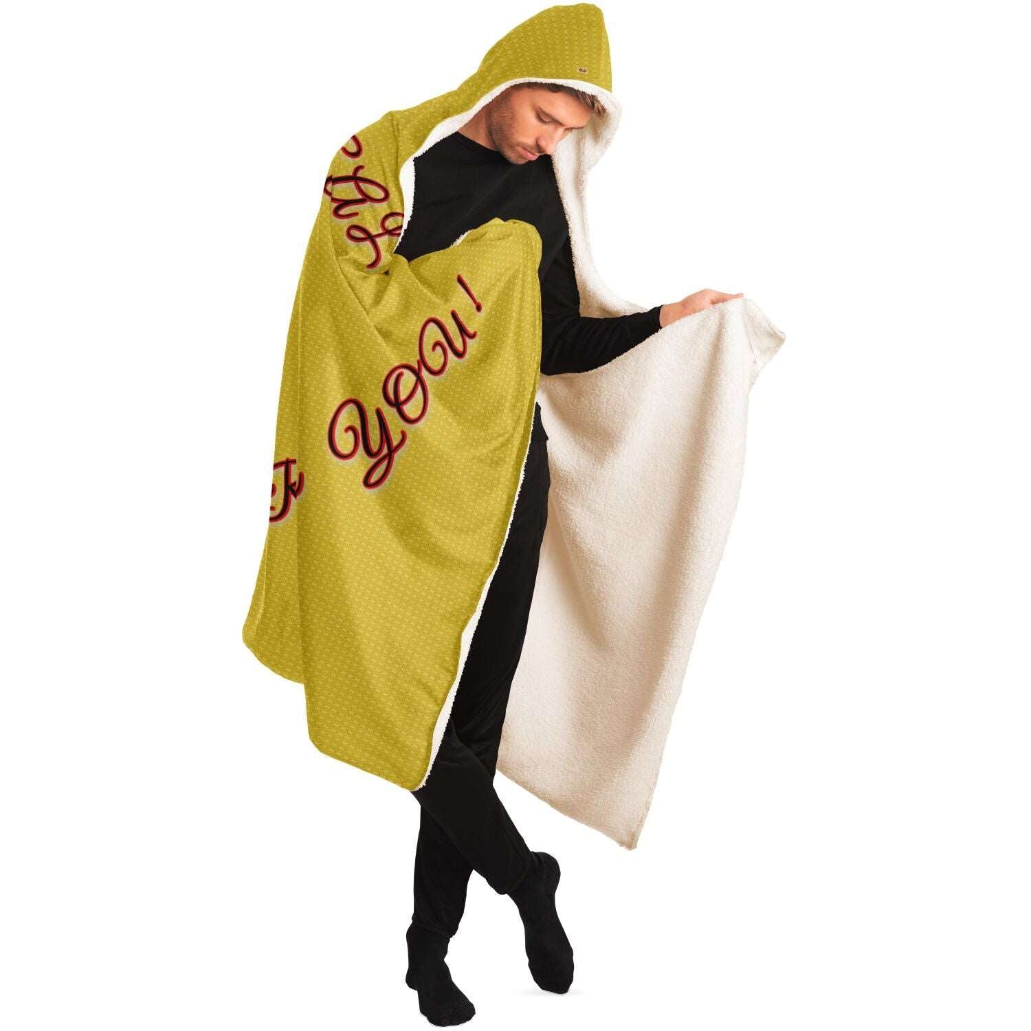  Just Being You, Your Way!-Loungewear for Dudes | Customizable, warm enough for any adventure and in a great range of colors-HOODED BLANKET - AOP - MIX P0P1P2P3