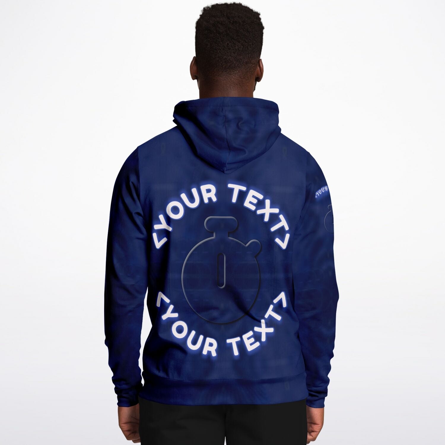  Just Being You, Your Way!-Loungewear for Dudes | Get ready for a thrilling adventure in our customizable "Alien" themed hoodie.-Alien Hoodie - AOP - P0P1