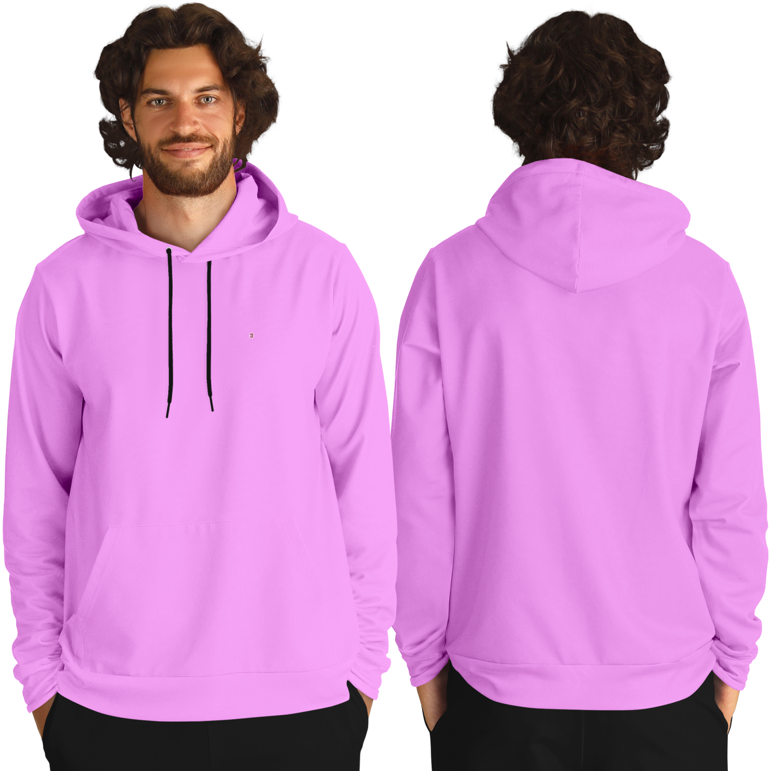  Just Being You, Your Way!-Loungewear for Dudes | Get your next hoodie designed just for you!-HOODIE - AOP - BLANK P2P3