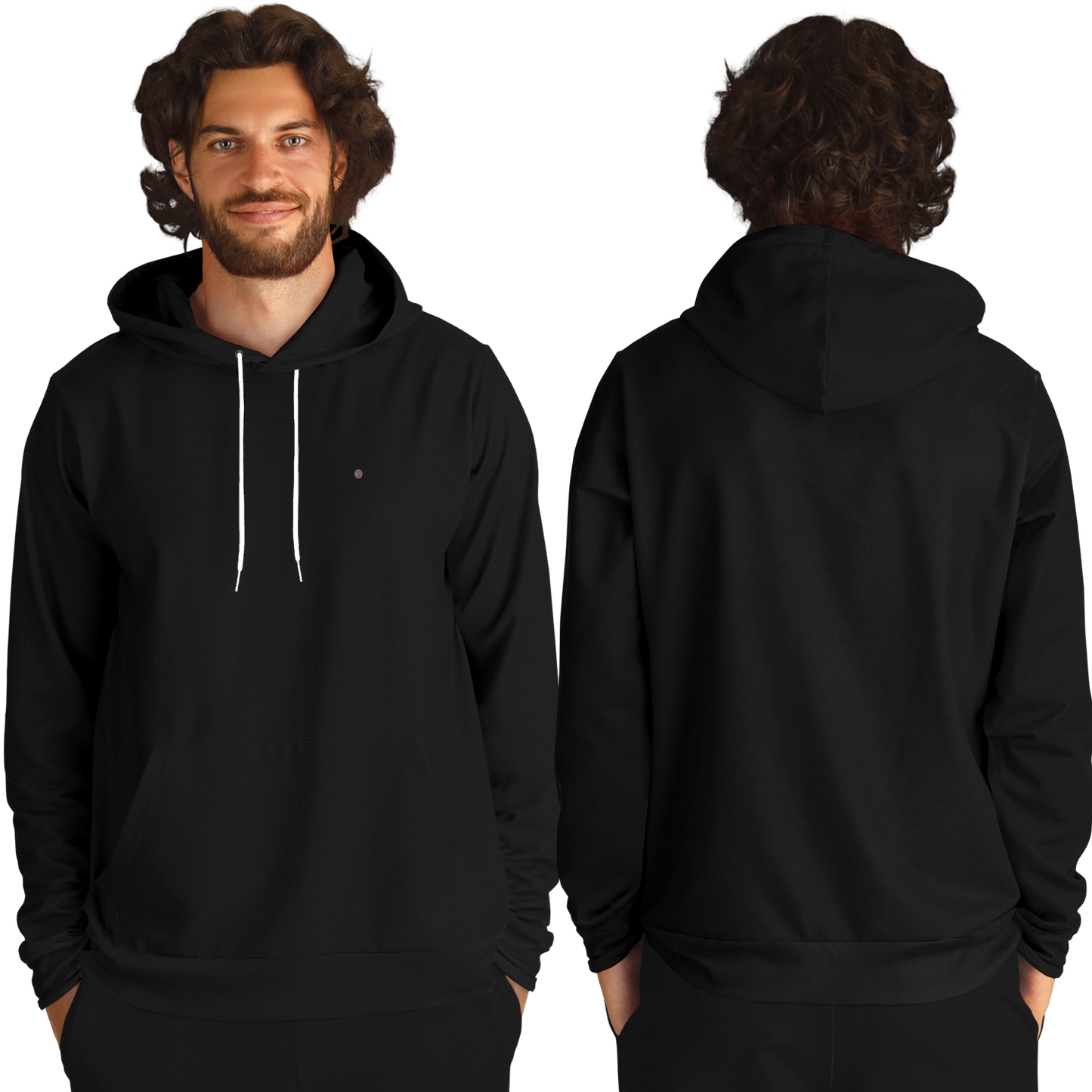  Just Being You, Your Way!-Loungewear for Dudes | Get your next hoodie designed just for you!-HOODIE - AOP - BLANK P2P3