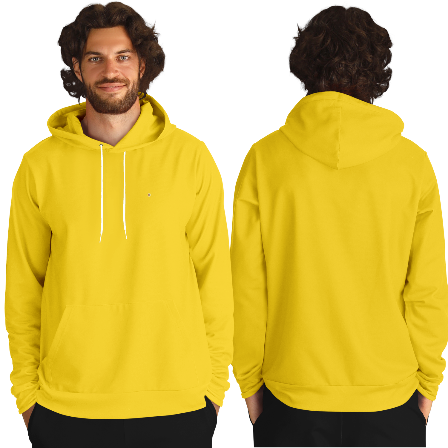  Just Being You, Your Way!-Loungewear for Dudes | Get your next hoodie personalized with free text-HOODIE - AOP BLANK P0P1