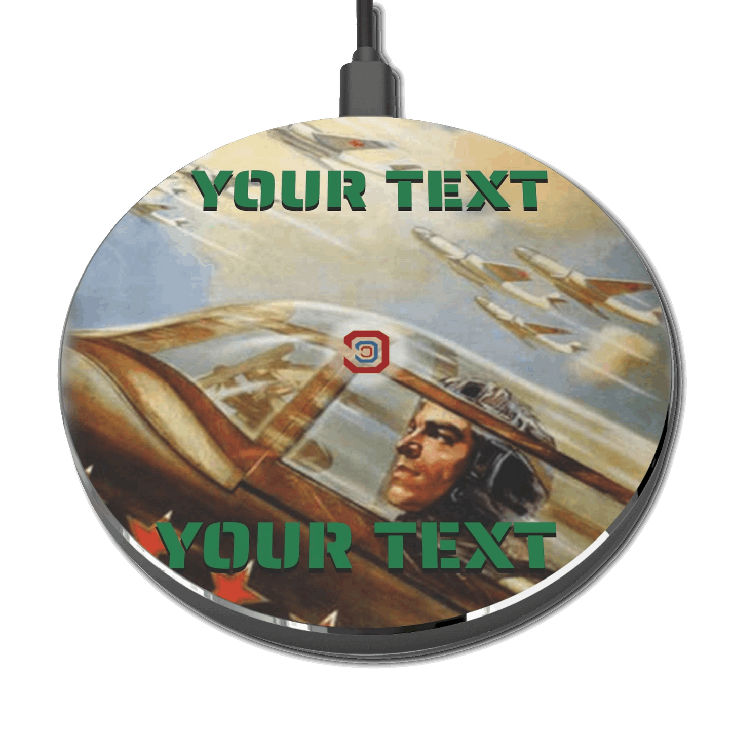  Just Being You, Your Way!-Phone chargers | Reflect your personality and style with this customizable wireless charger-Phone charger - MIX - P0P1P2P3